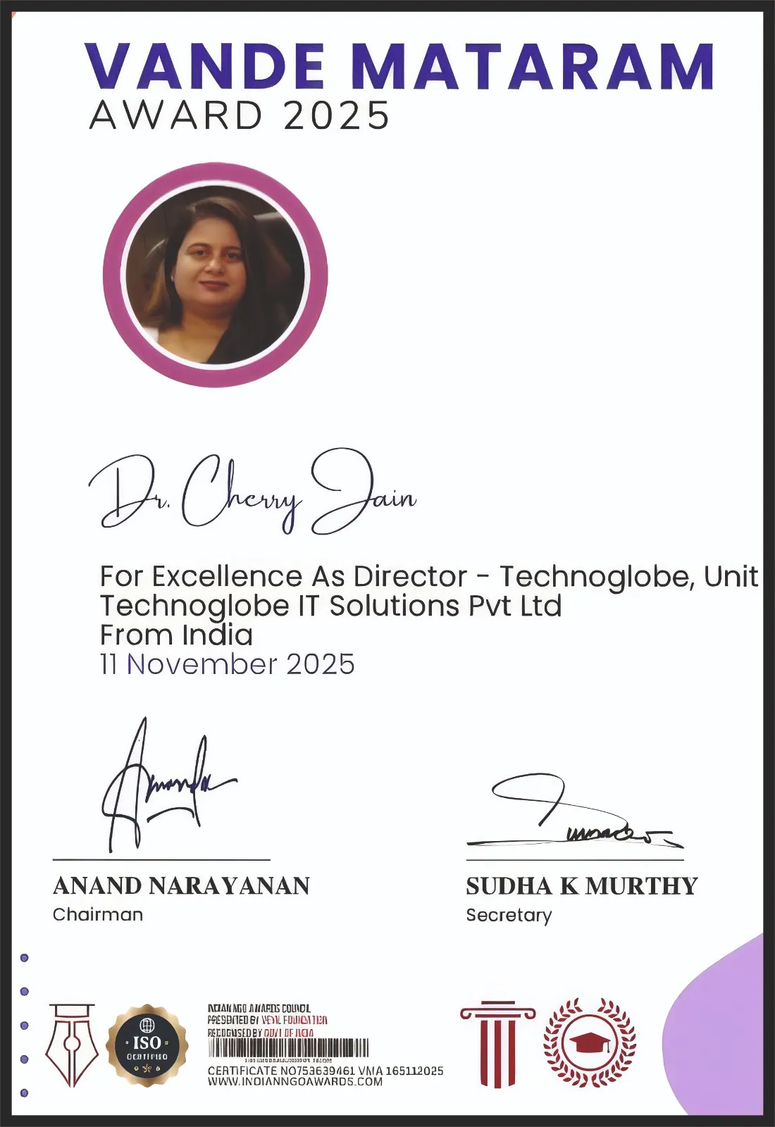 Certificate 5