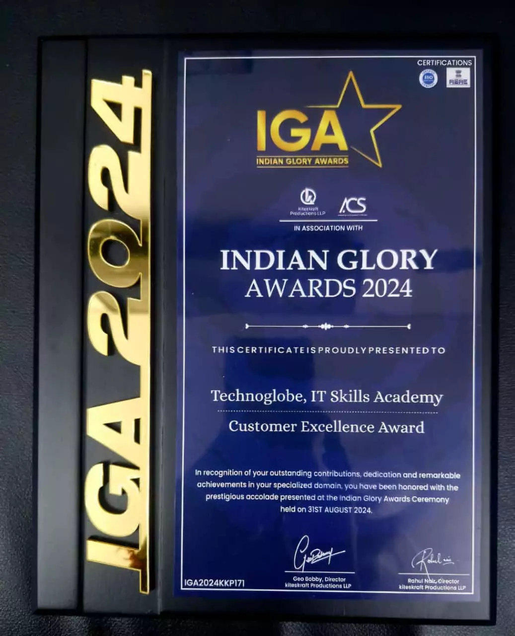 Certificate 5