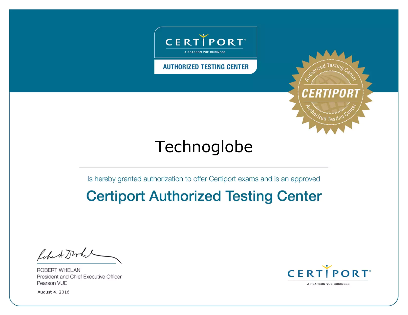 Certificate 1