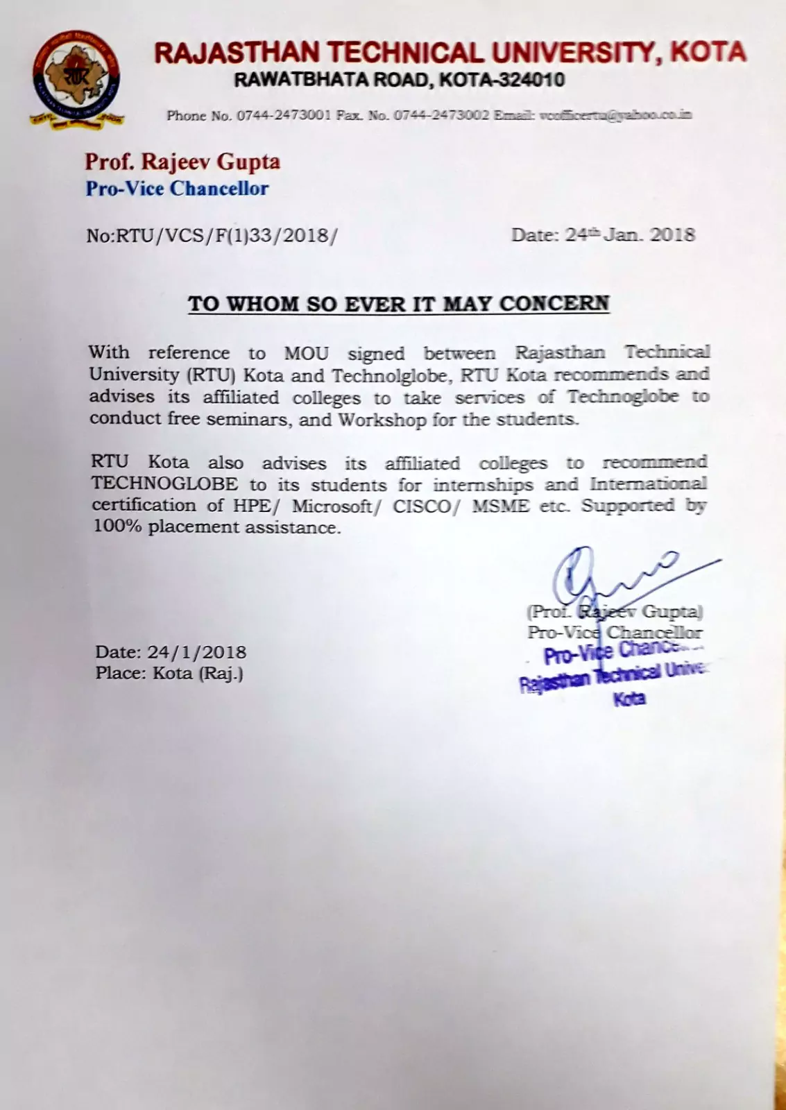 Certificate 5