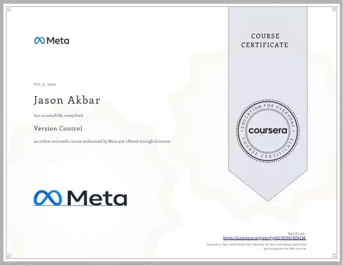 Certificate 5